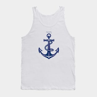 Boat or yacht anchor Tank Top
